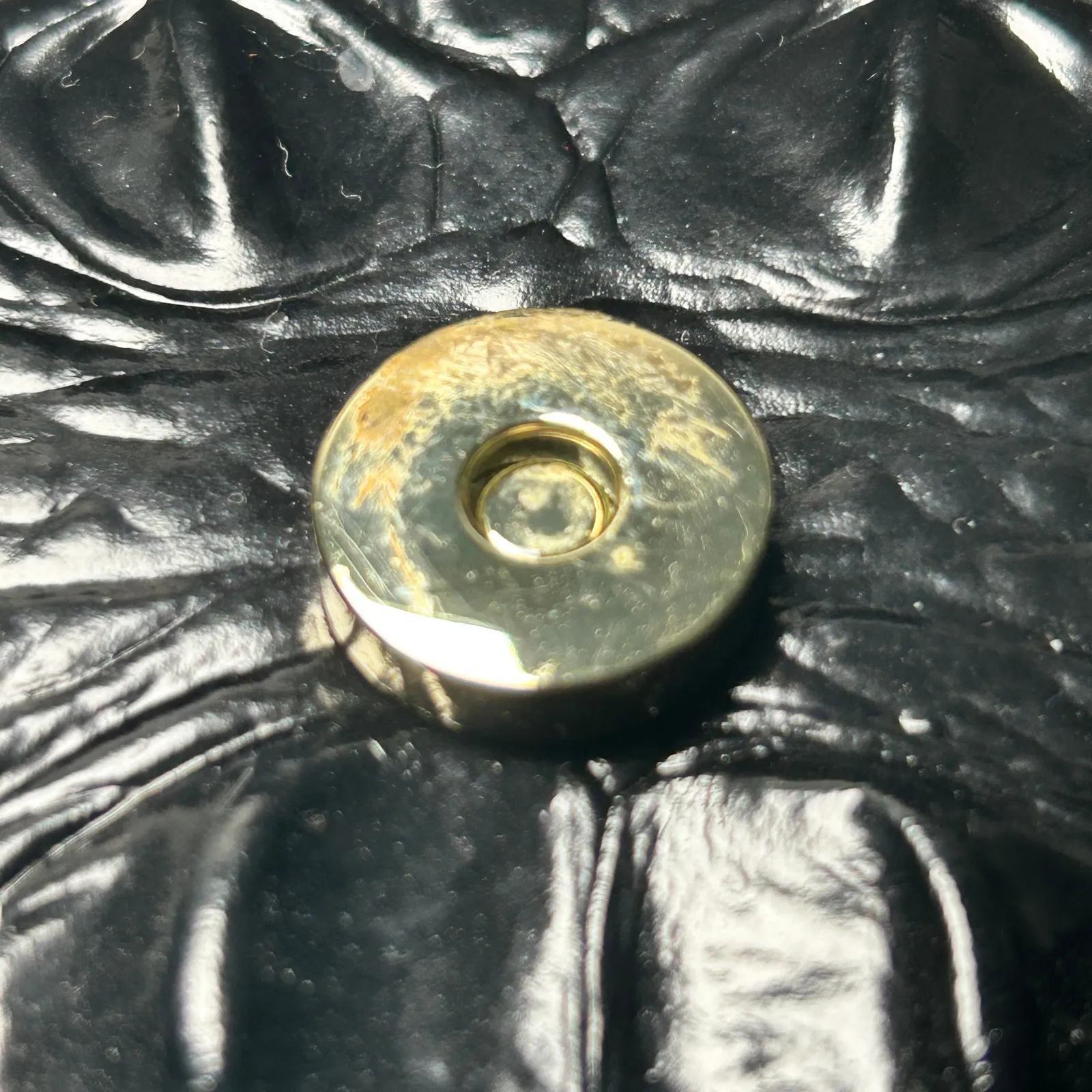 Brahmin Everlee Black Melbourne Leather Crossbody Bag Crocodile with Dust Bag - Image 14