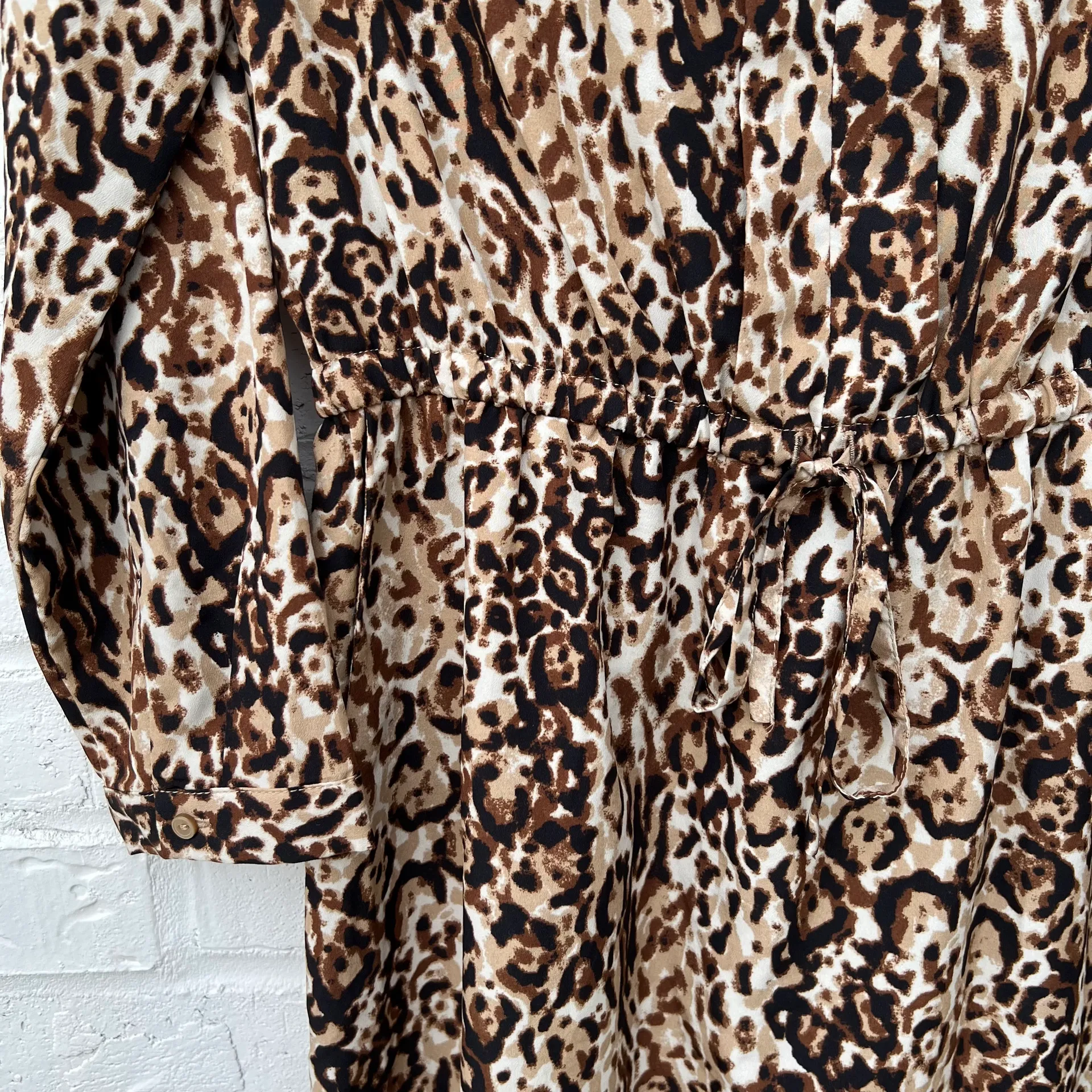 Leopard Print Dress - Image 4