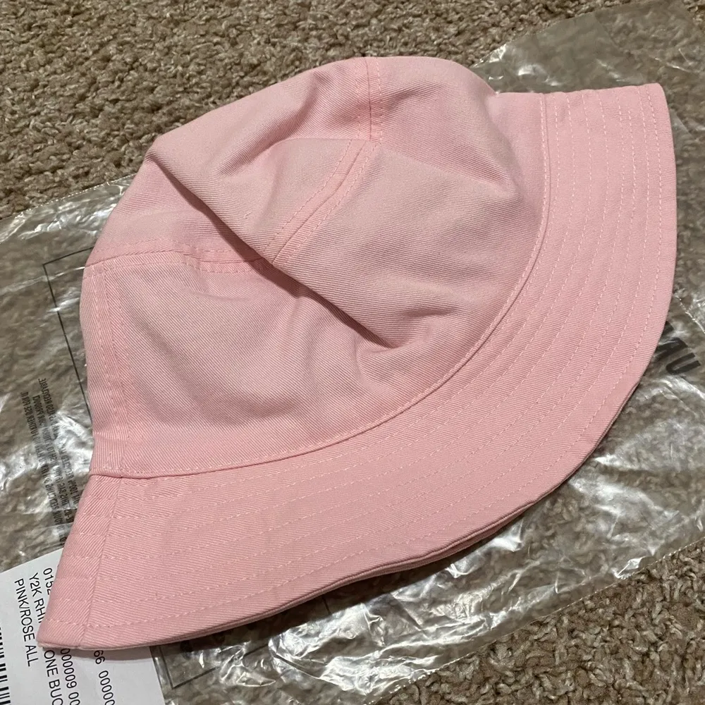 Urban Outfitters Y2K Rhinestone Bucket Hat NWT - Pink - Image 5