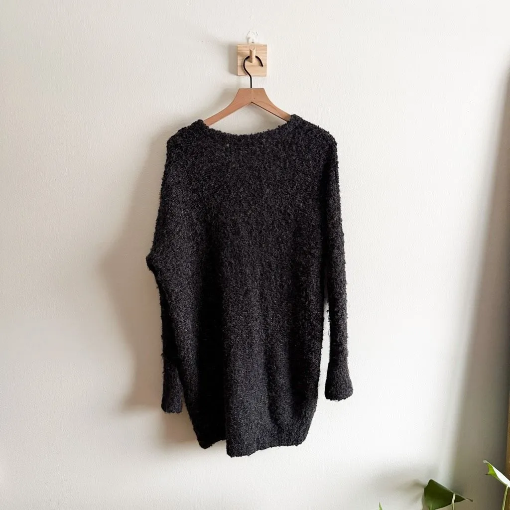 Free People Rare Alpaca Wool Blend Boucle Cardigan Size XS - Image 6