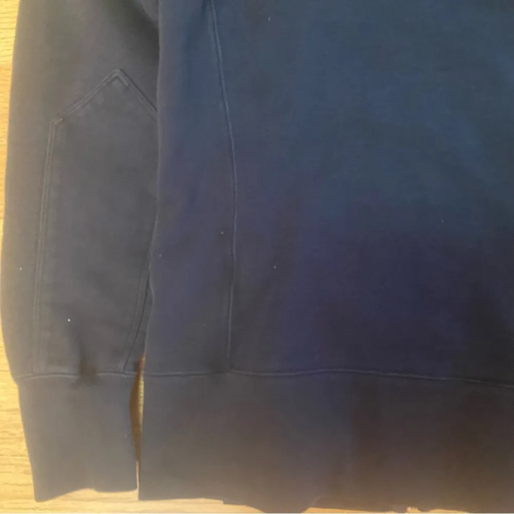 American Giant Black Moto Full Zip Preppy Trail Outdoor Camping Hiking Sweatsh… - Image 7