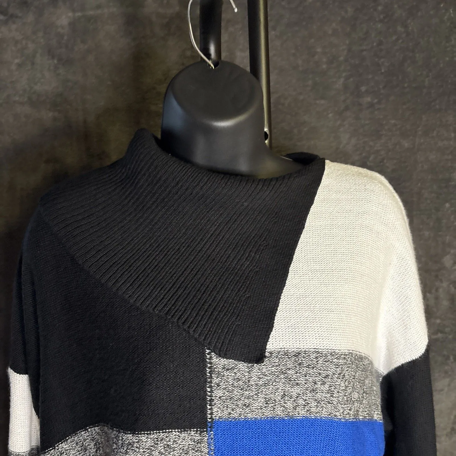 Style & Co Long Sleeve Muse Colorblock Multi - Image 4