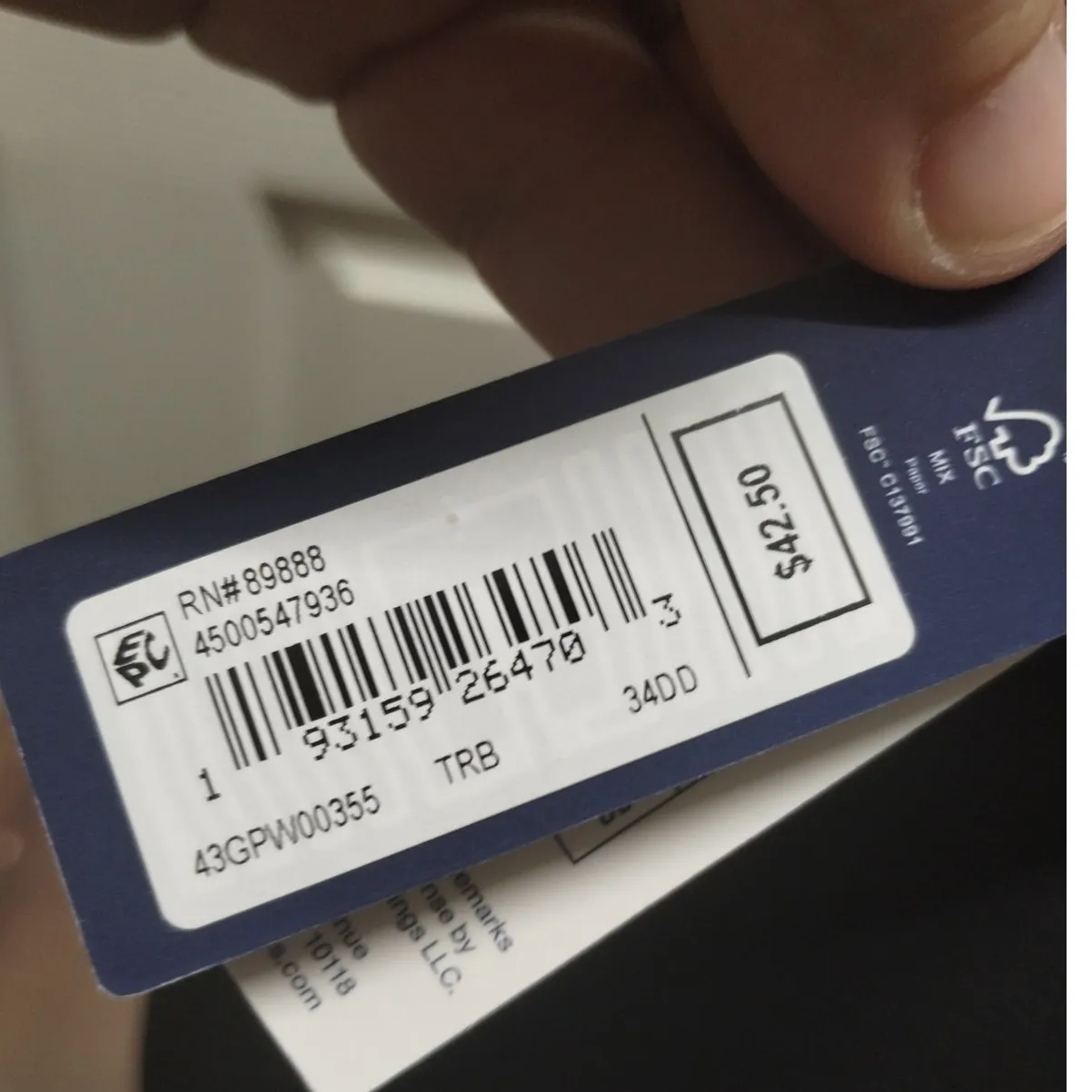 Gap Body NWT Size 34DD Black Everyday Essentials Wireless Wirefree Bra GPW00355 - Image 7