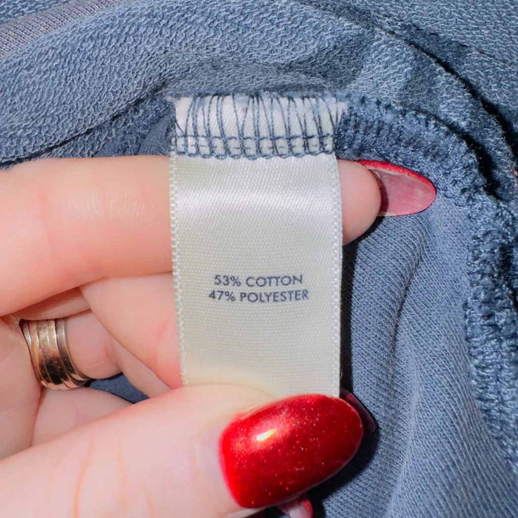 BKE Hoodie Pullover Blue Aztec Embroidered Kangaroo Pocket Long Sleeve Women’s - Image 7