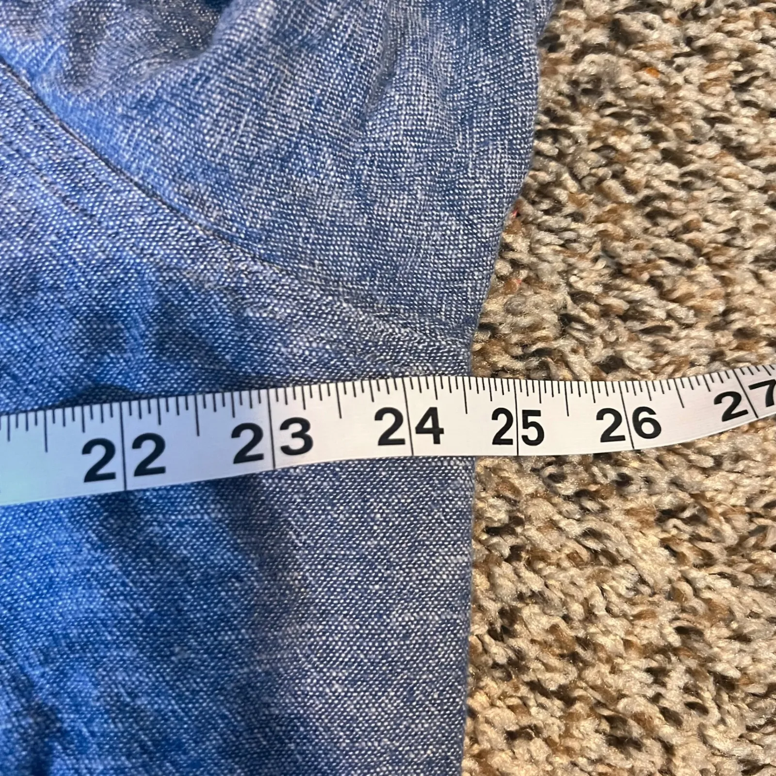 GAP Linen Blend‎ Button Down Shirt Relaxed Fit Casual Top XXL - Image 4