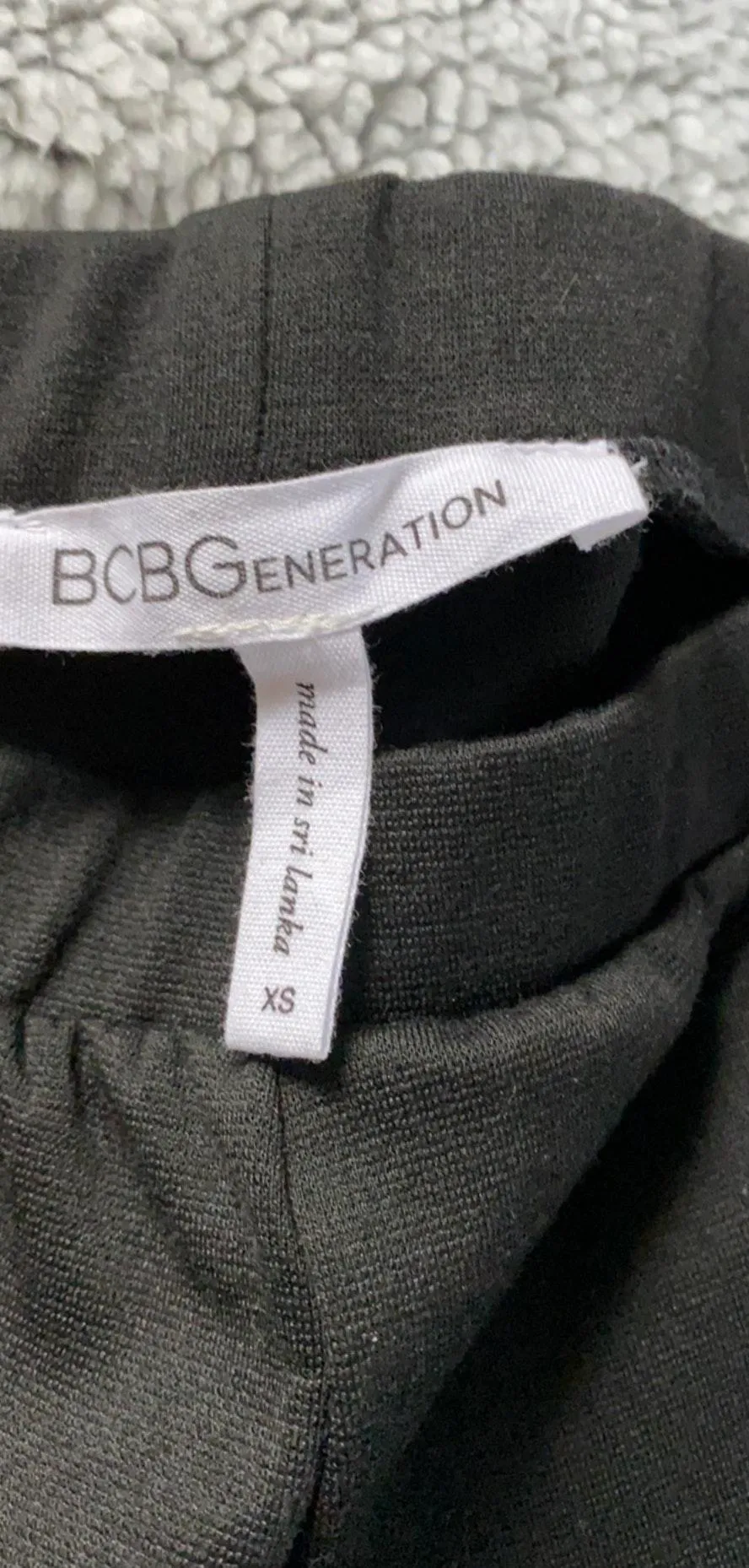 Leather Accent Leggings - Image 3