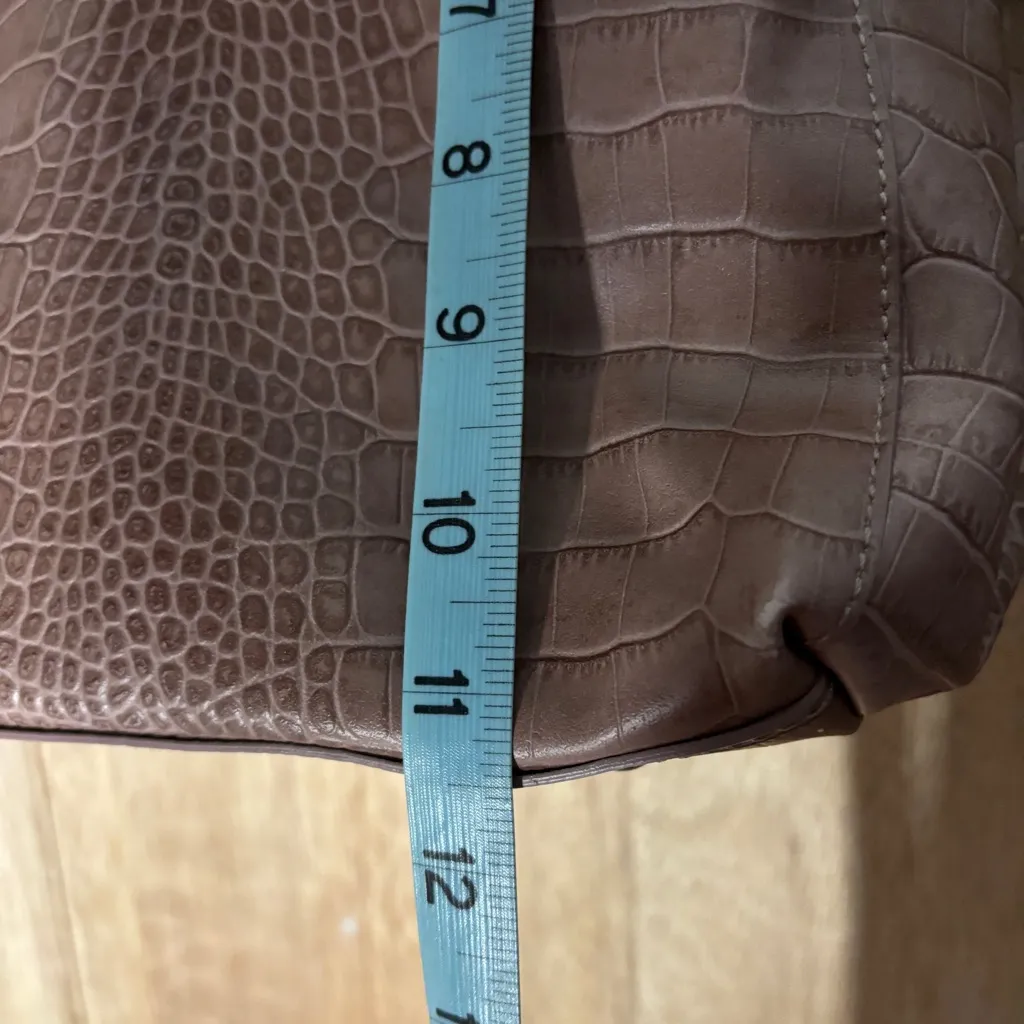 Vittoria Napoli‎ genuine leather Tote Bag Pink - Image 12