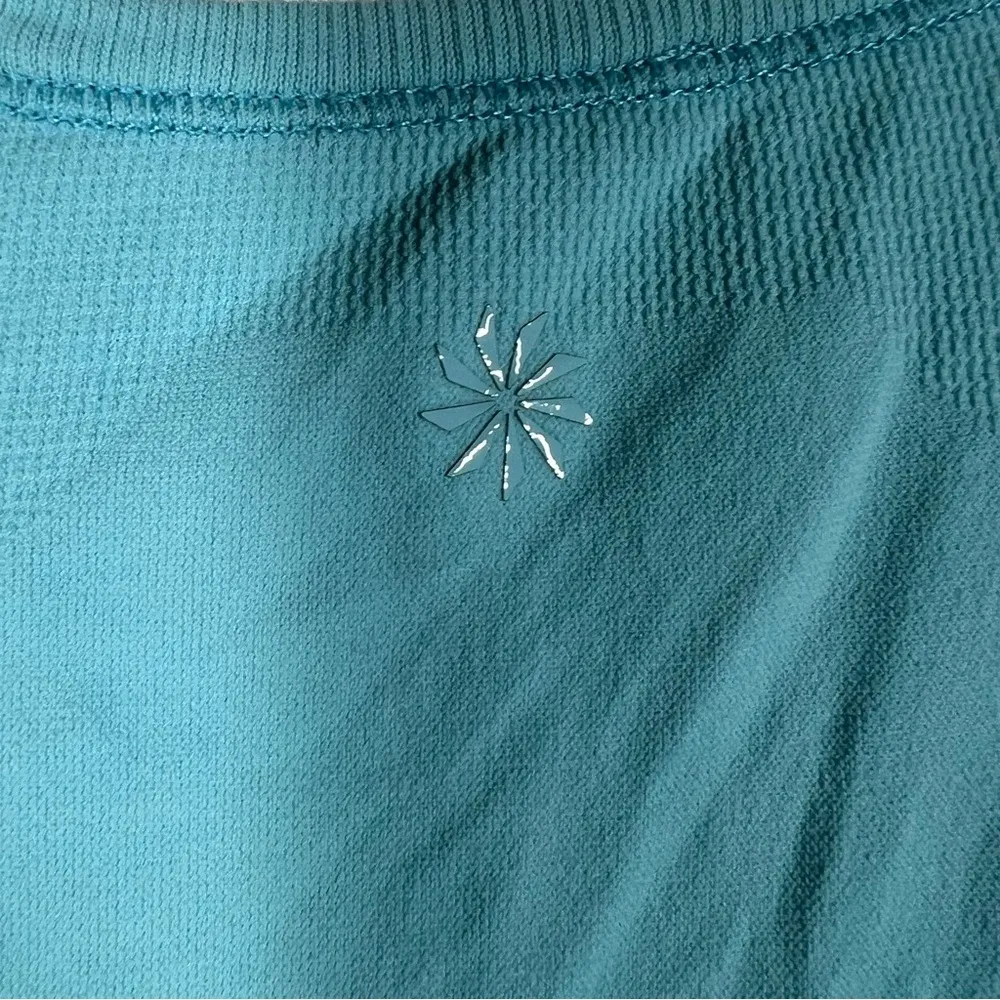 Athleta Blue‎ Momentum Seamless Short Sleeve Top - Image 3
