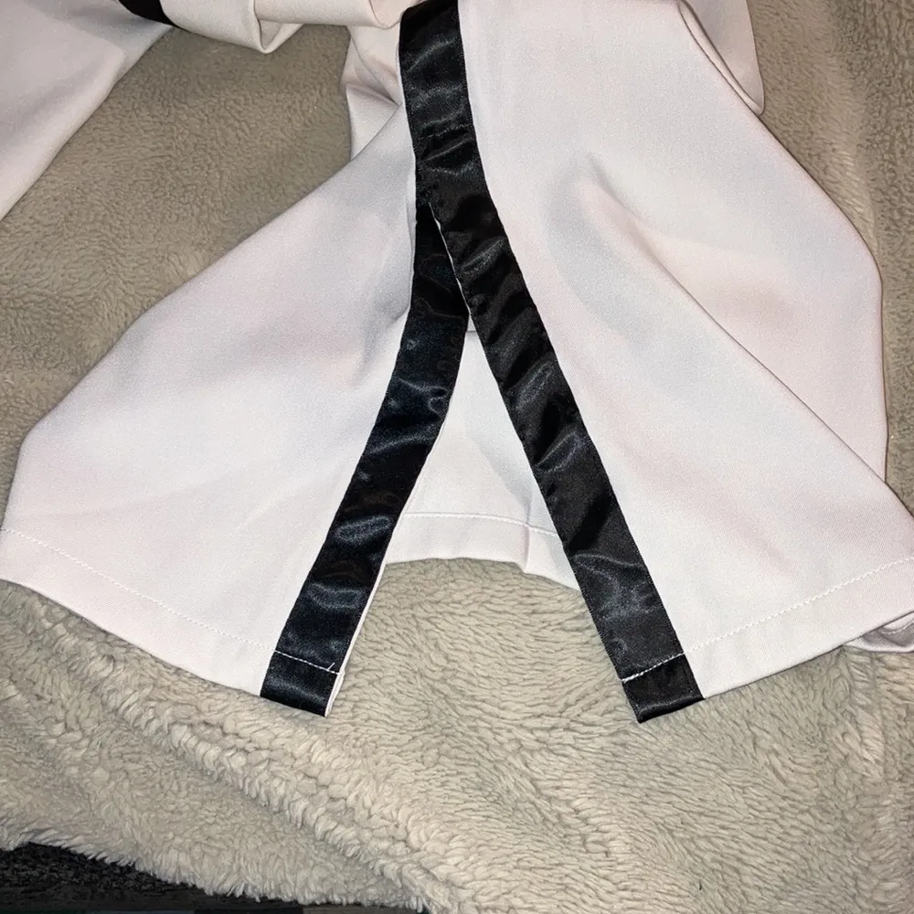 🧜‍♀️ NWT Shein BIZwear Wide Leg Tuxedo Pants, Large - Image 4