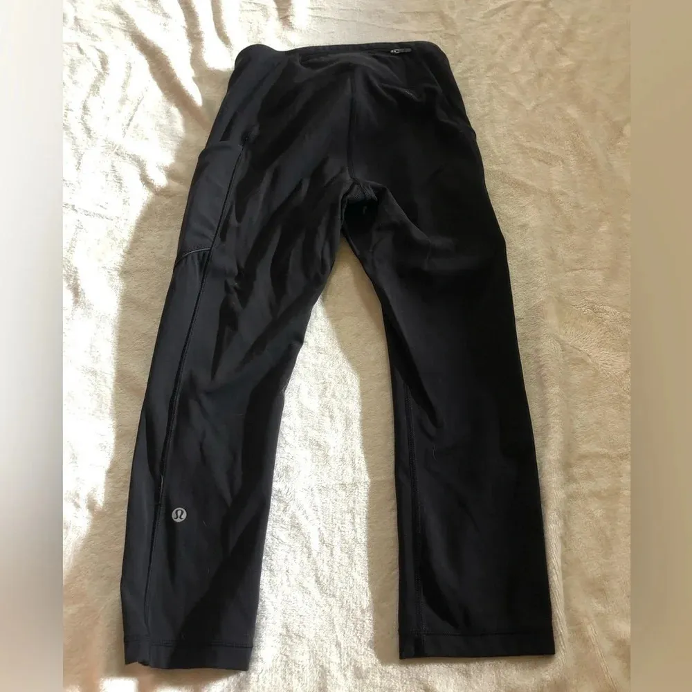 LULULEMON Speed Up Black Crop Legging - Image 2