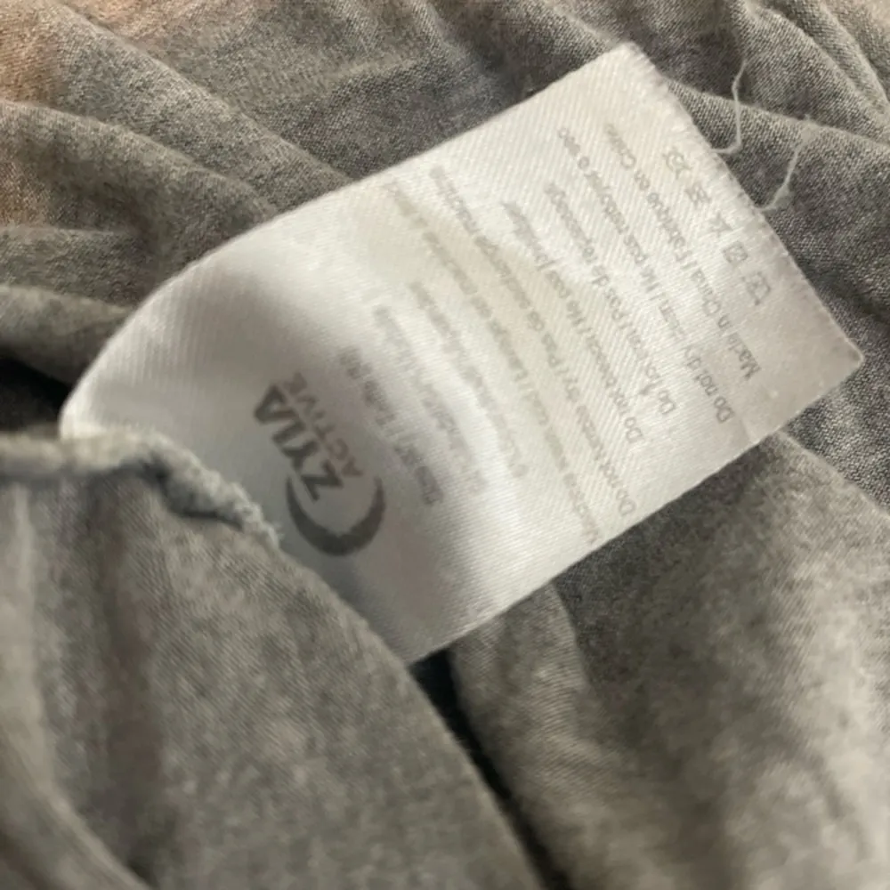 ZYIA Gray Relaxed Short Sleeve Tee - Image 2