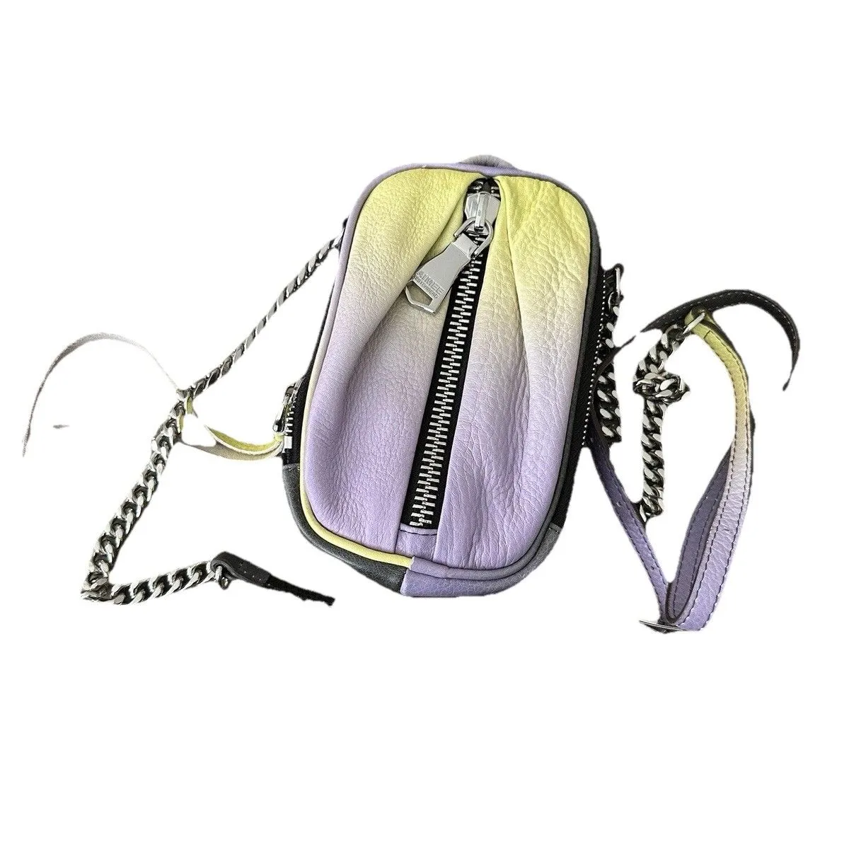 Aimee Kestenberg Leather Crossbody with RFID Tamitha REEF OMBRE Purple Purse - Image 3