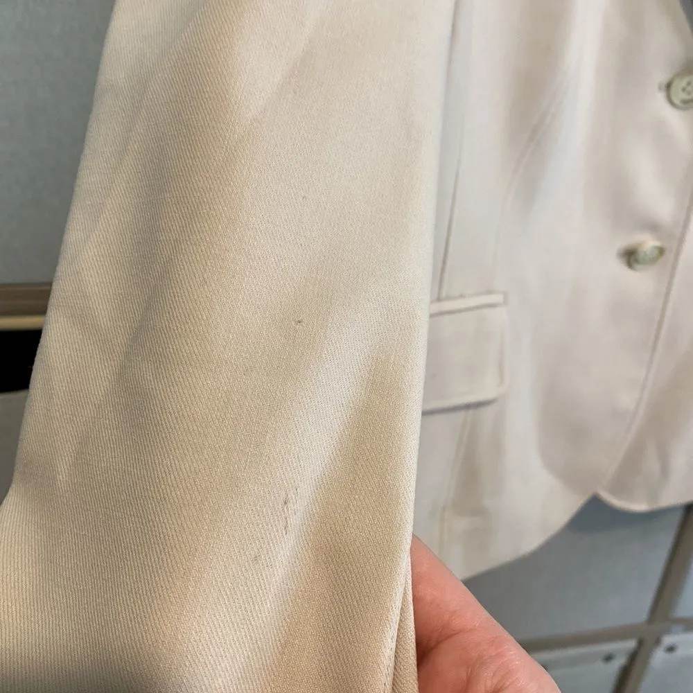 Talbots  petites Khaki wool blazer - Image 4