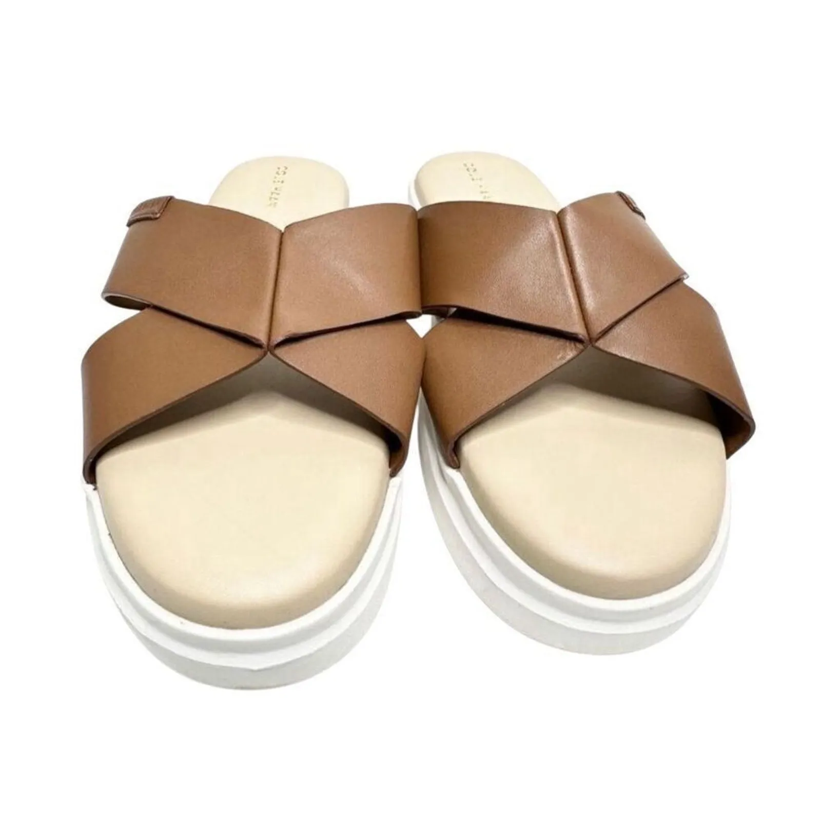 Cole Haan Slide Sandals Size 8.5 Grandpro‎ Criss Cross Open Toe Slides - Image 4