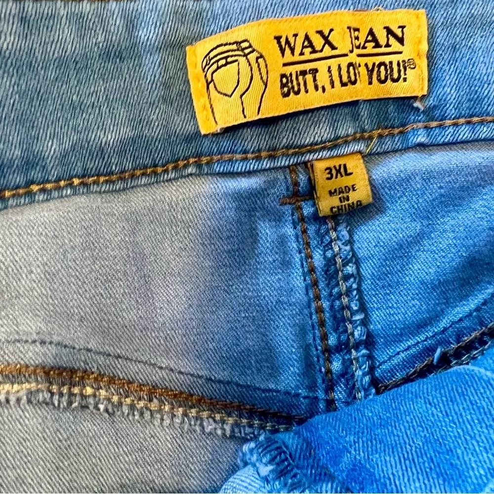 Wax Jean Women's Blue Denim Shorts - Image 3