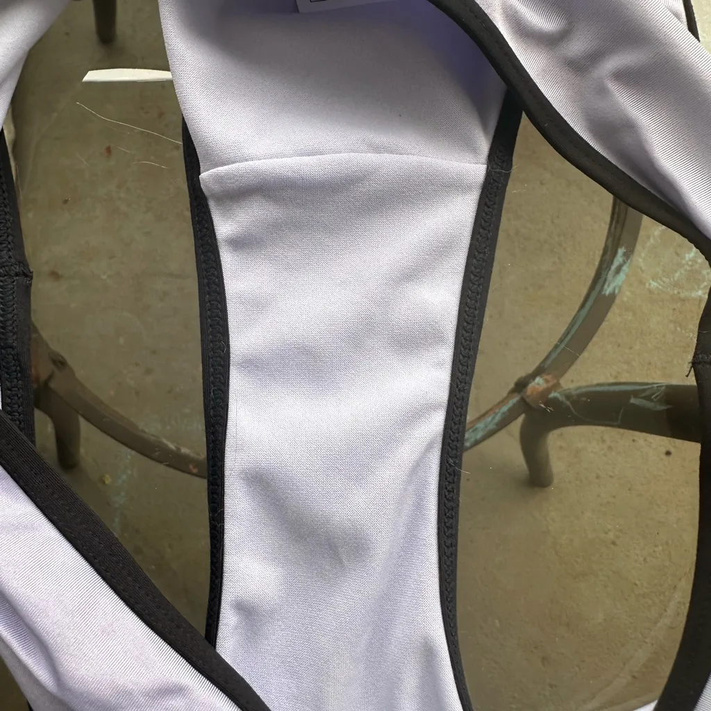 H&M Bikini Bottom in Purple/Black Size 2 - Image 5