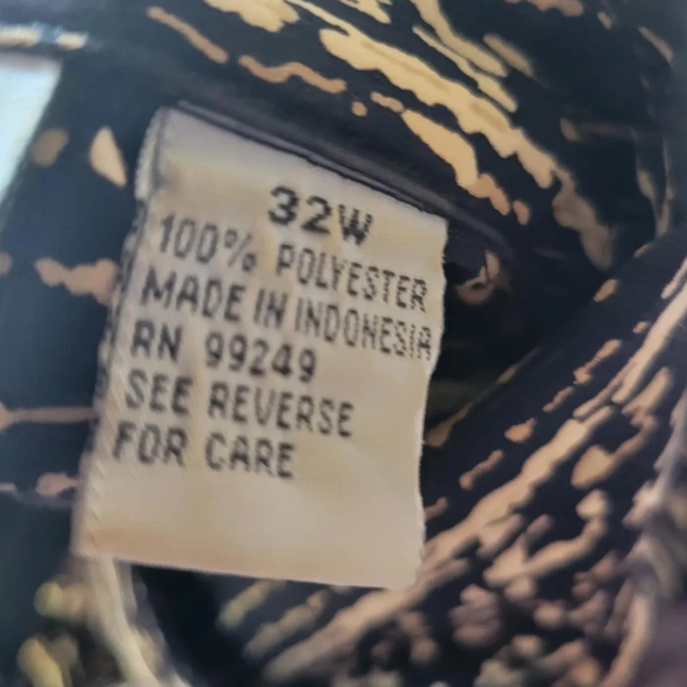 Maggie Barnes 32W Plus Size Shirt Dress Black Beige Print Long Sleeve‎ Career - Image 5