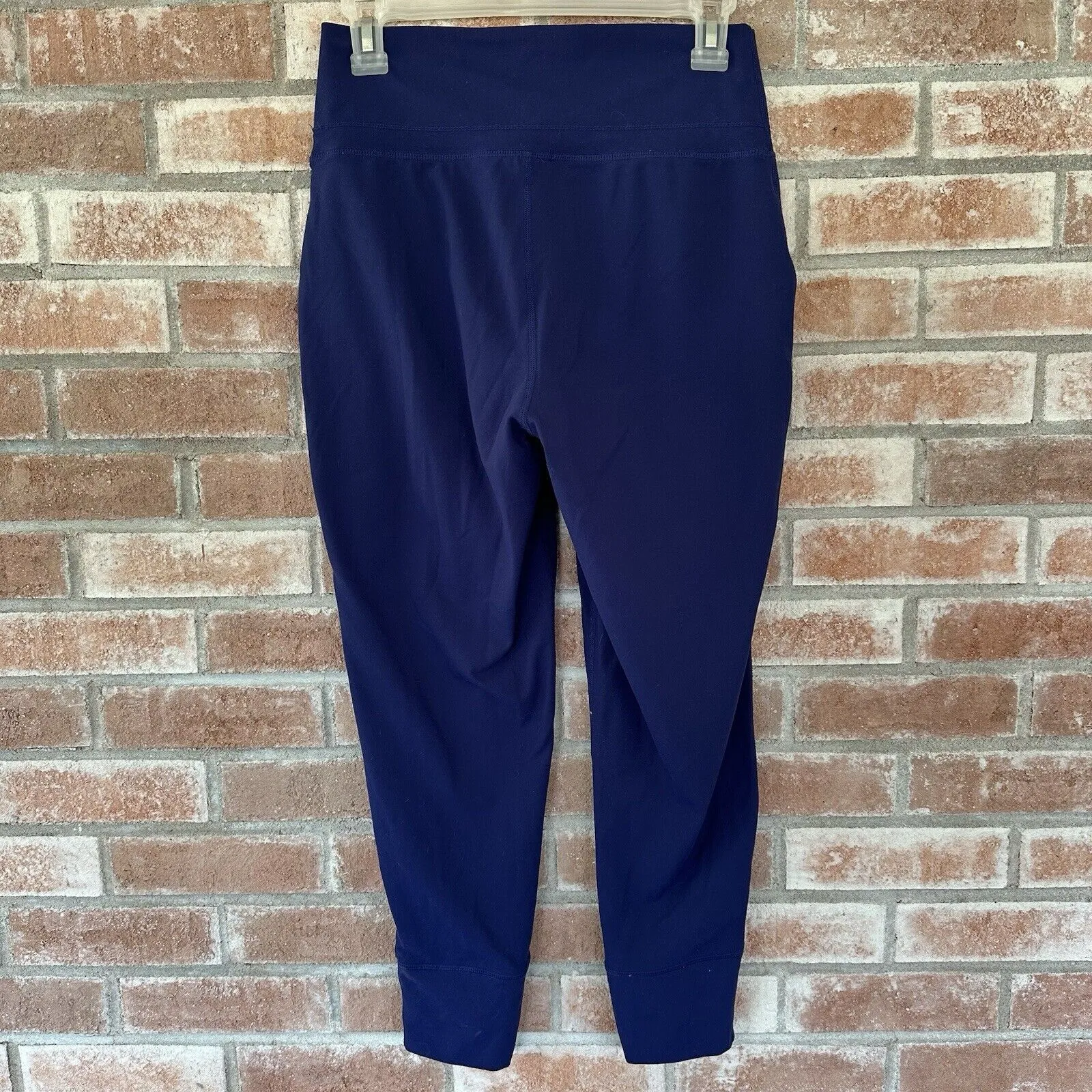 Fabletics Sleek Knit Drawstring Pants Joggers Blue XS - Image 5