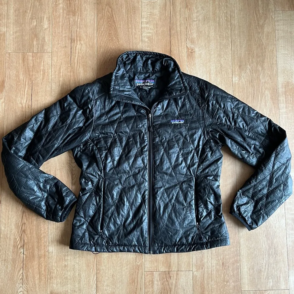 Patagonia Black Nano Puff Full Zip Jacket - Image 3