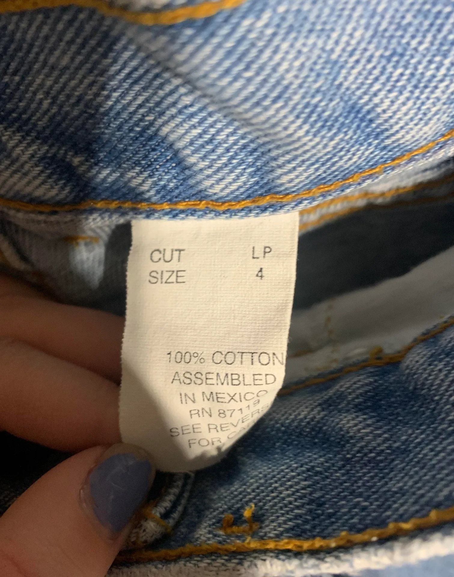 Mom Jeans Size 4 - Image 4