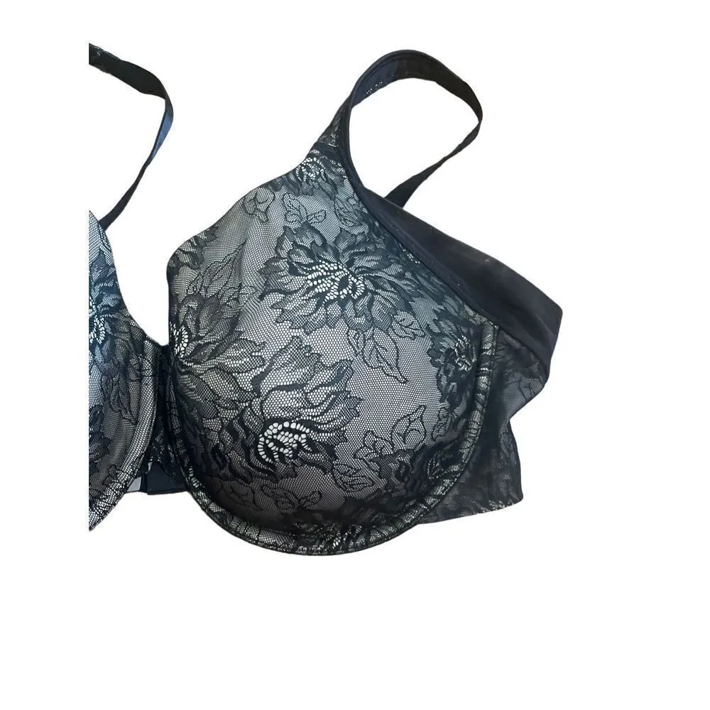 Bali Women's One Smooth U Side Smoothing Bra 40DDD Black Size undefined - Image 6