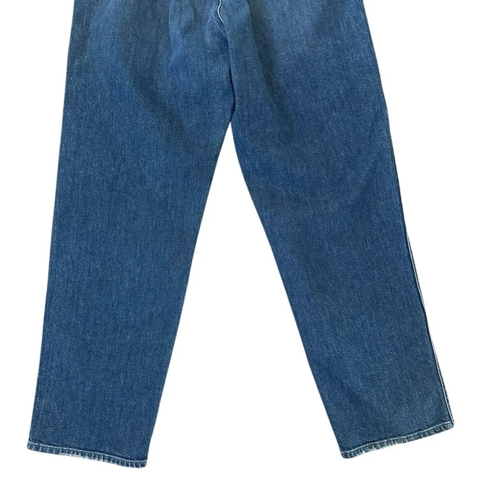 MOTHER SUPERIOR The Springy Ankle High Rise Straight Size 32 Cowboys Don’t Cry Blue - Image 9