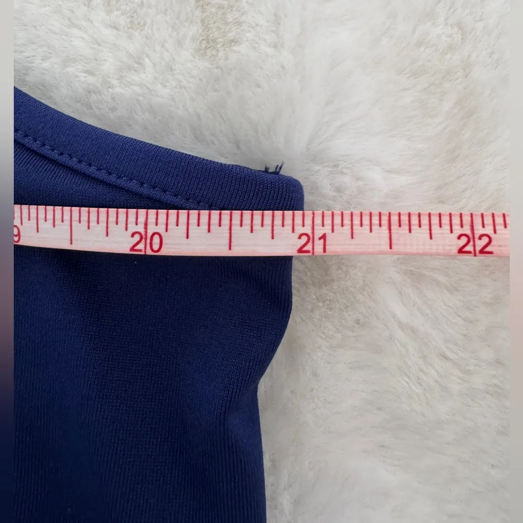 West Loop Blue Midi SLEEVELESS Dress NWT XL - Image 6