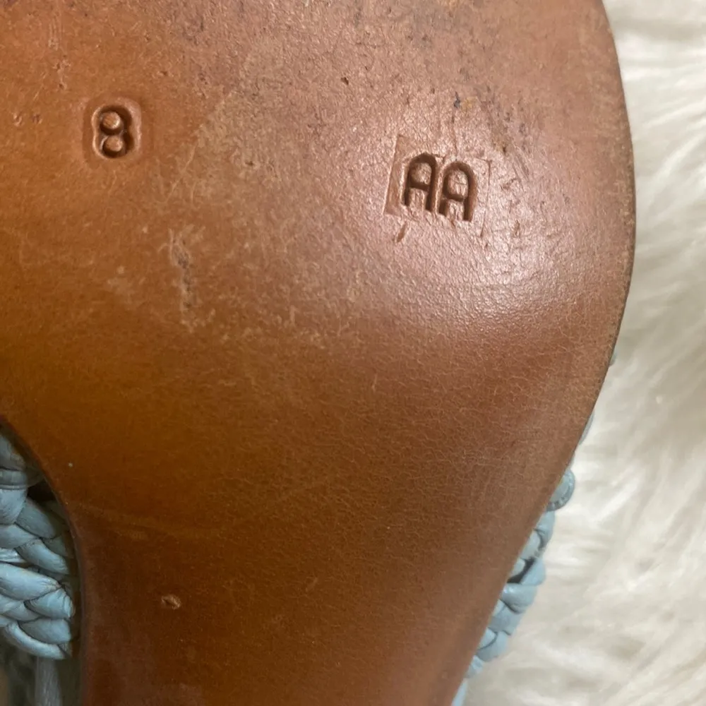 Jacobsons blue sandal Size 8AA sandals - Image 4