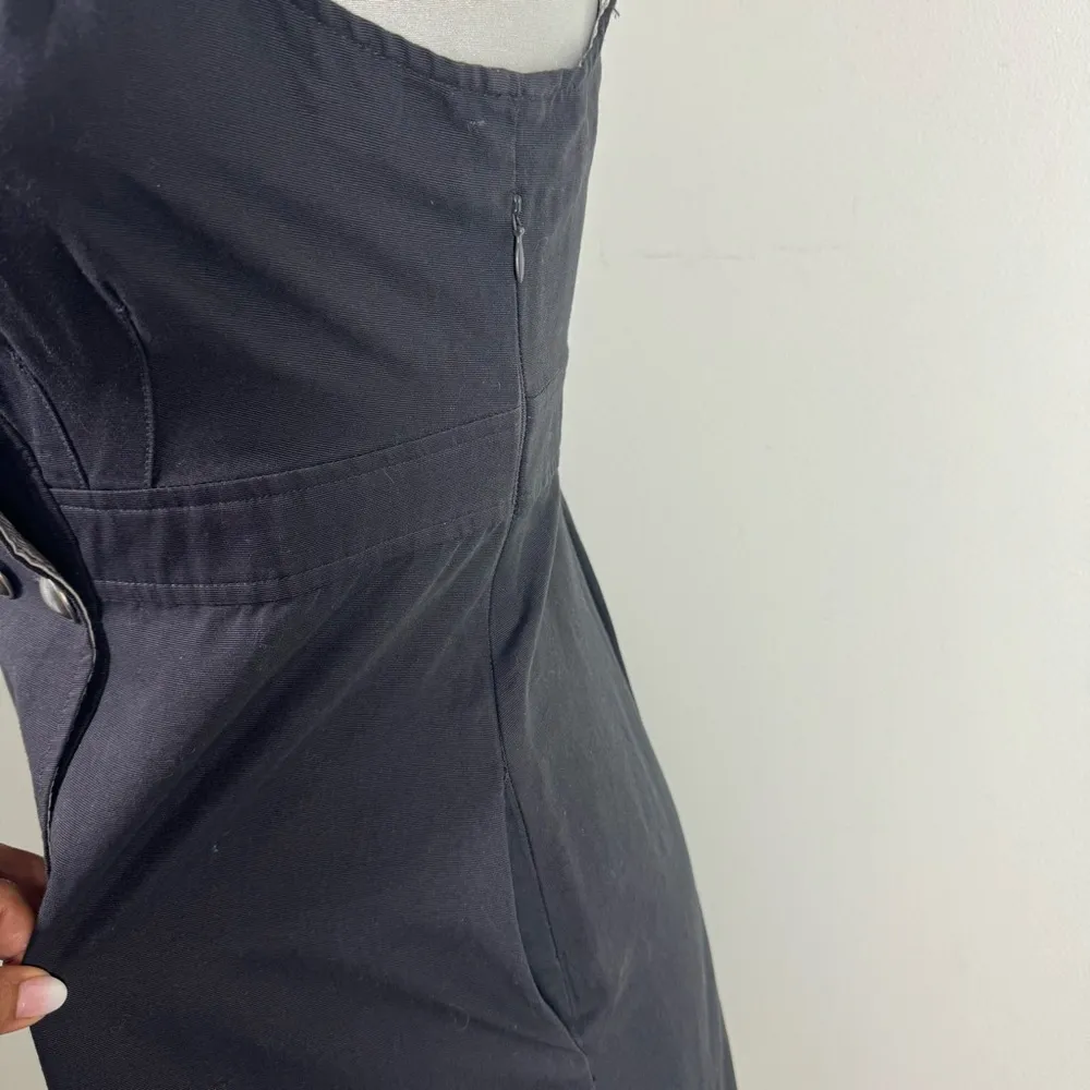 Anthropologie Maeve Double Button Lay Of The Land Trench Dress Size 8 - Image 5