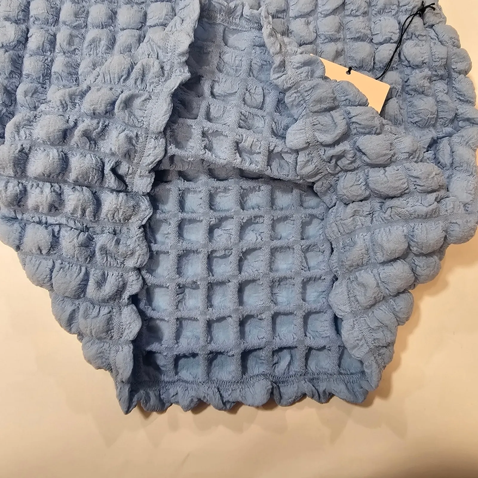 Superdown Dawn Mini Dress in Blue Small - Image 6