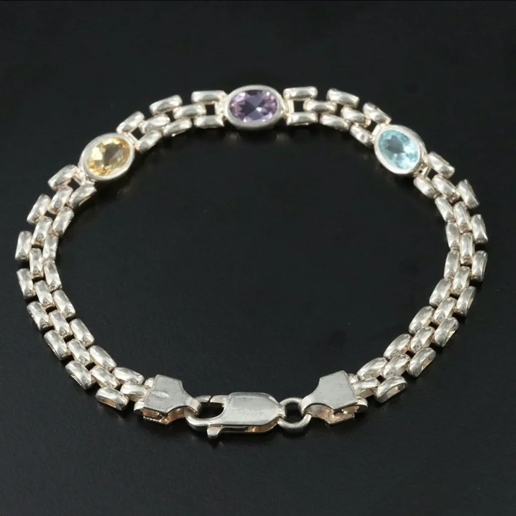 VINTAGE STERLING SILVER 925 MULTI - Image 3