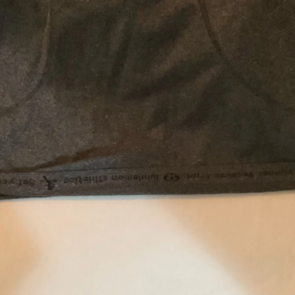 Lululemon  Swiftly Tech Long Sleeve Crew Heathered Black - Image 11