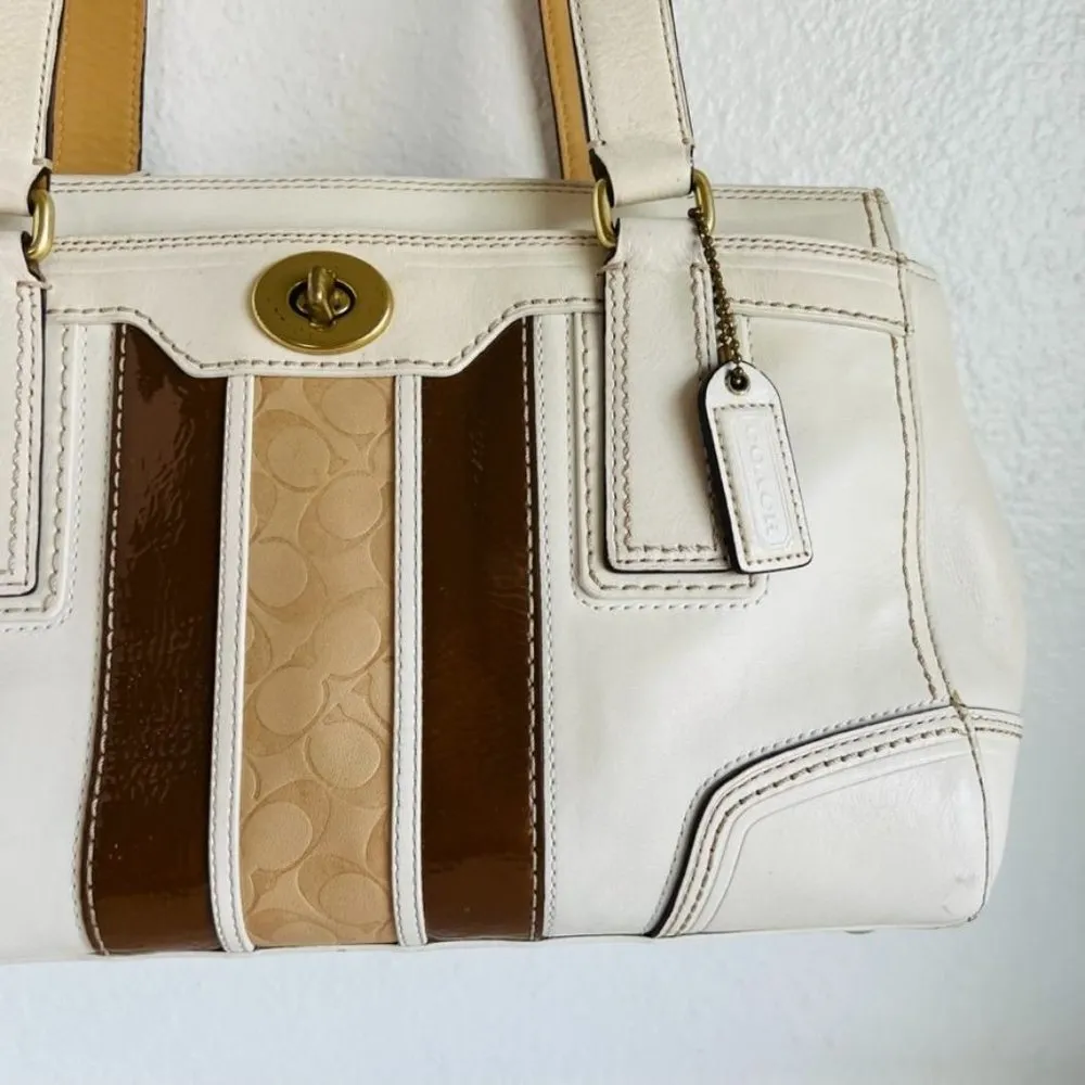 Genuine Leather White Y2K Retro Shoulder Bag - Image 15