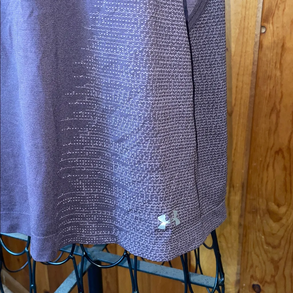 Women's Purple Sleeveless Top under armor flowy light weight tank top Sm/MD - Image 2