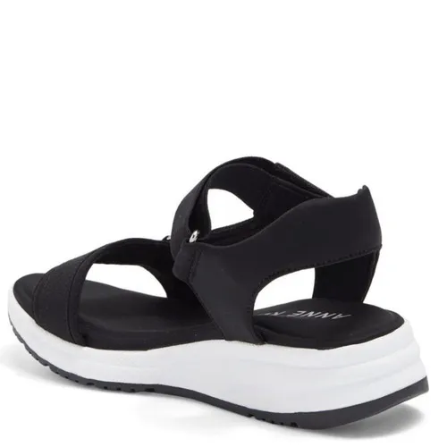 ANNE KLEIN Goldie Sport‎ Sneaker Sandal, Comfort Cushioned, Black, Size 11, NWT - Image 3