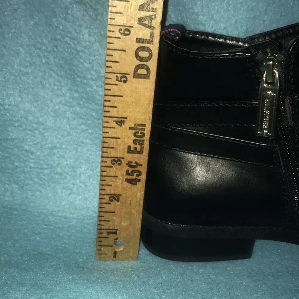 TOMMY HILFIGER Danni ankle boots horse-bit & buckle details black NEW size 8.5 M - Image 10