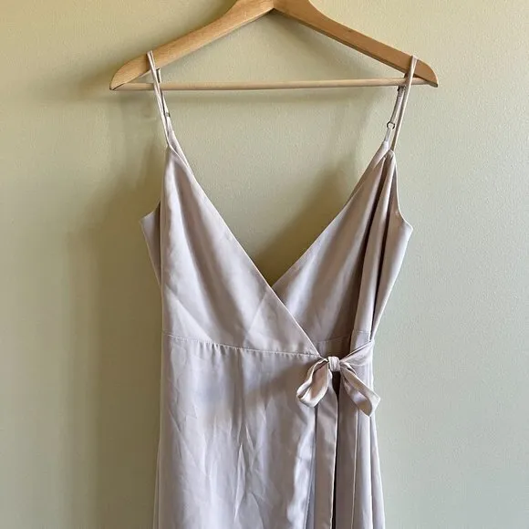 NEW Show Me Your MuMu‎ Mariah Wrap Maxi Dress Champ - Image 4