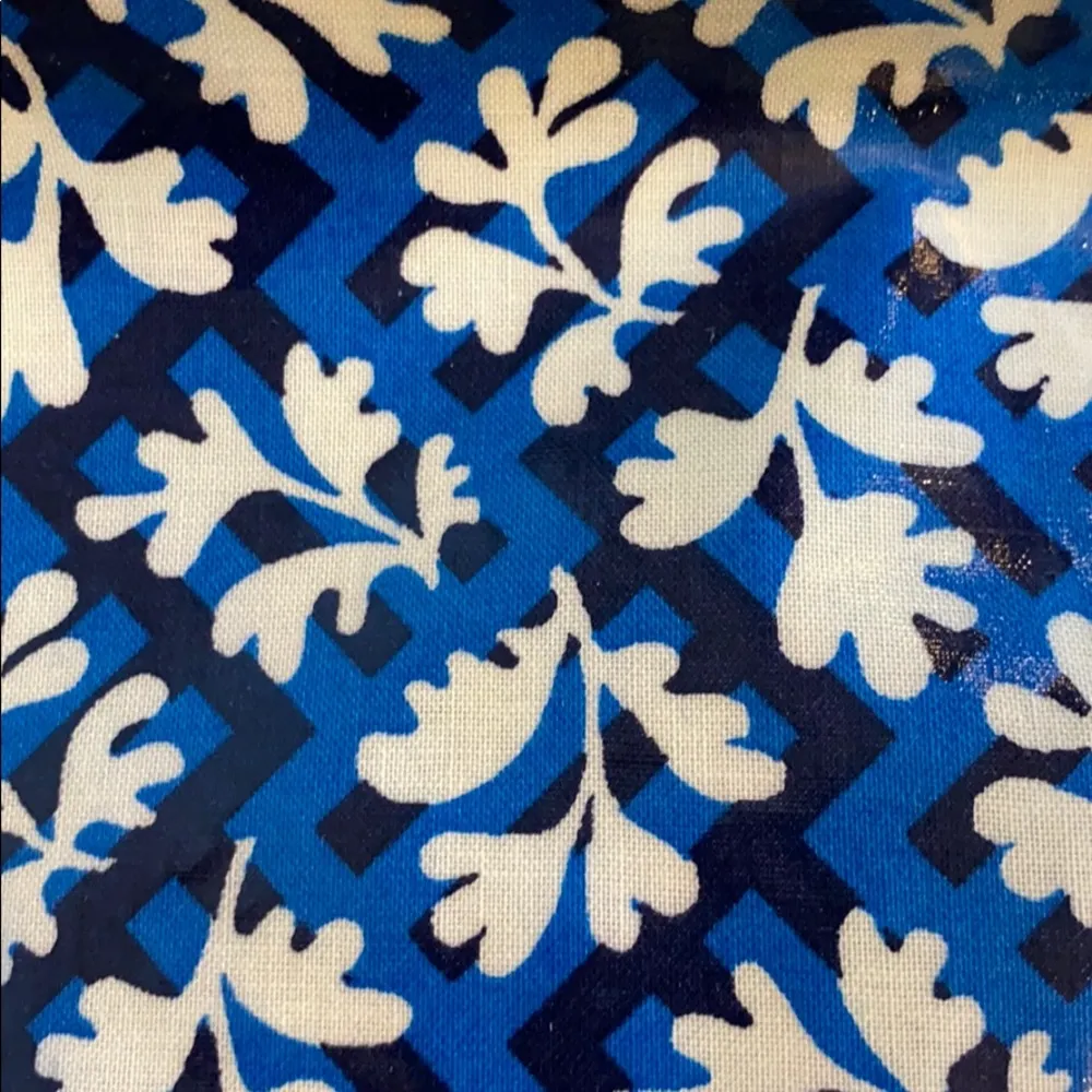 Vera Bradley “Blue Lagoon” Patterned Frill Tote - Image 2