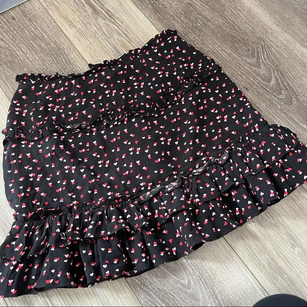 Lovers and friends ruffle nova mini skirt size medium‎ - Image 4