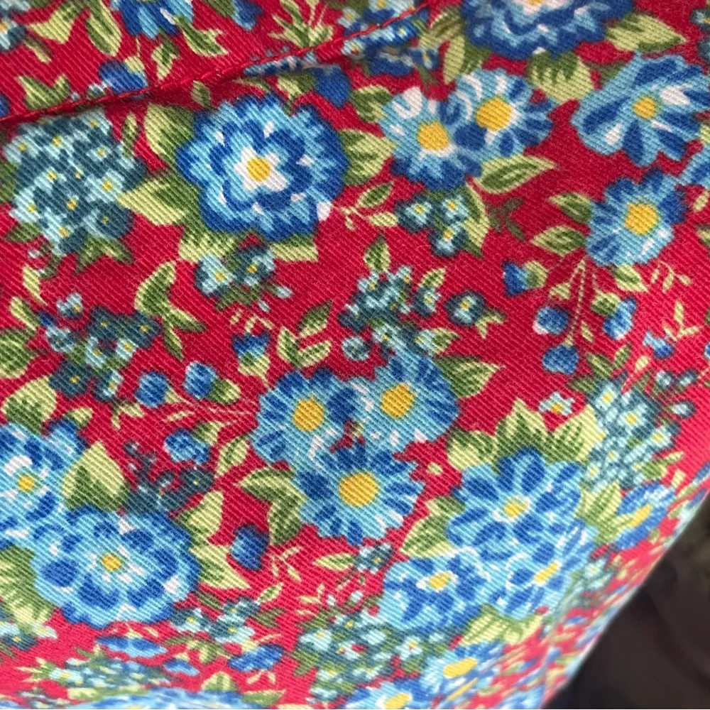 90s vintage floral printed shorts high rise vintage shorts prairie floral print Size 10 - Image 8