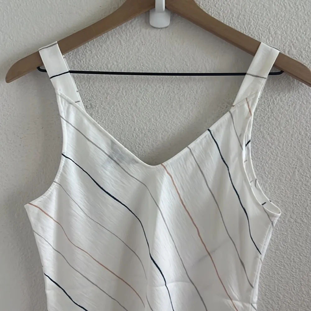 NIC + ZOE Striped Tank Contemporary Preppy Casual XS - Image 7