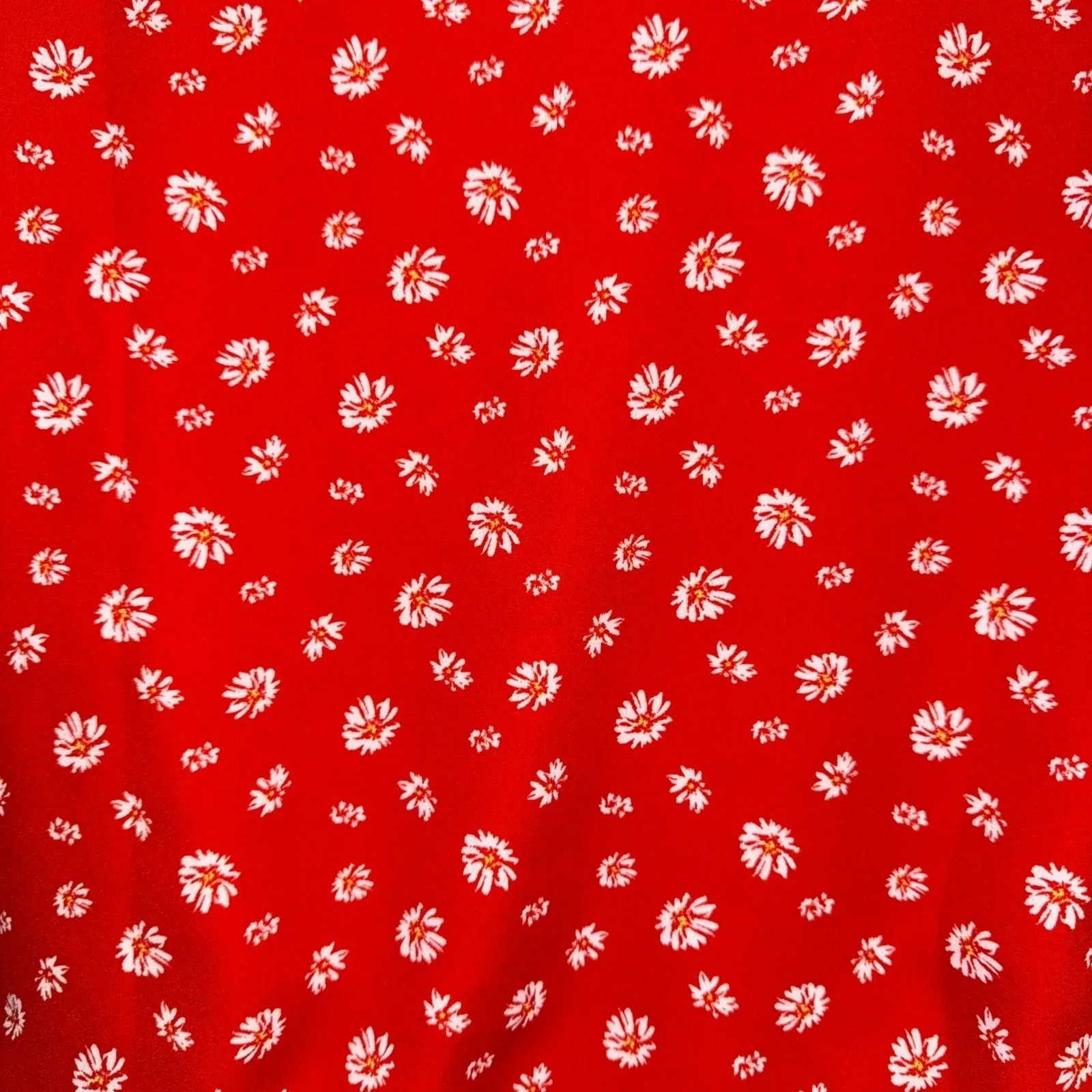 J By Jason Wu Red W/White‎ Floral Print L/S Wrap Blouse NWOT Size XS - Image 7