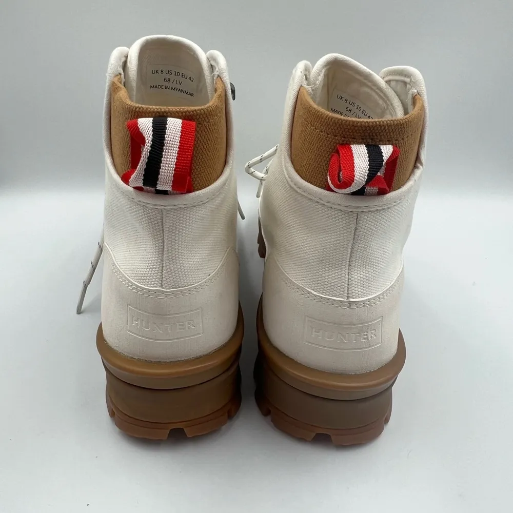 Hunter Desert Canvas Commando Boots - Image 7