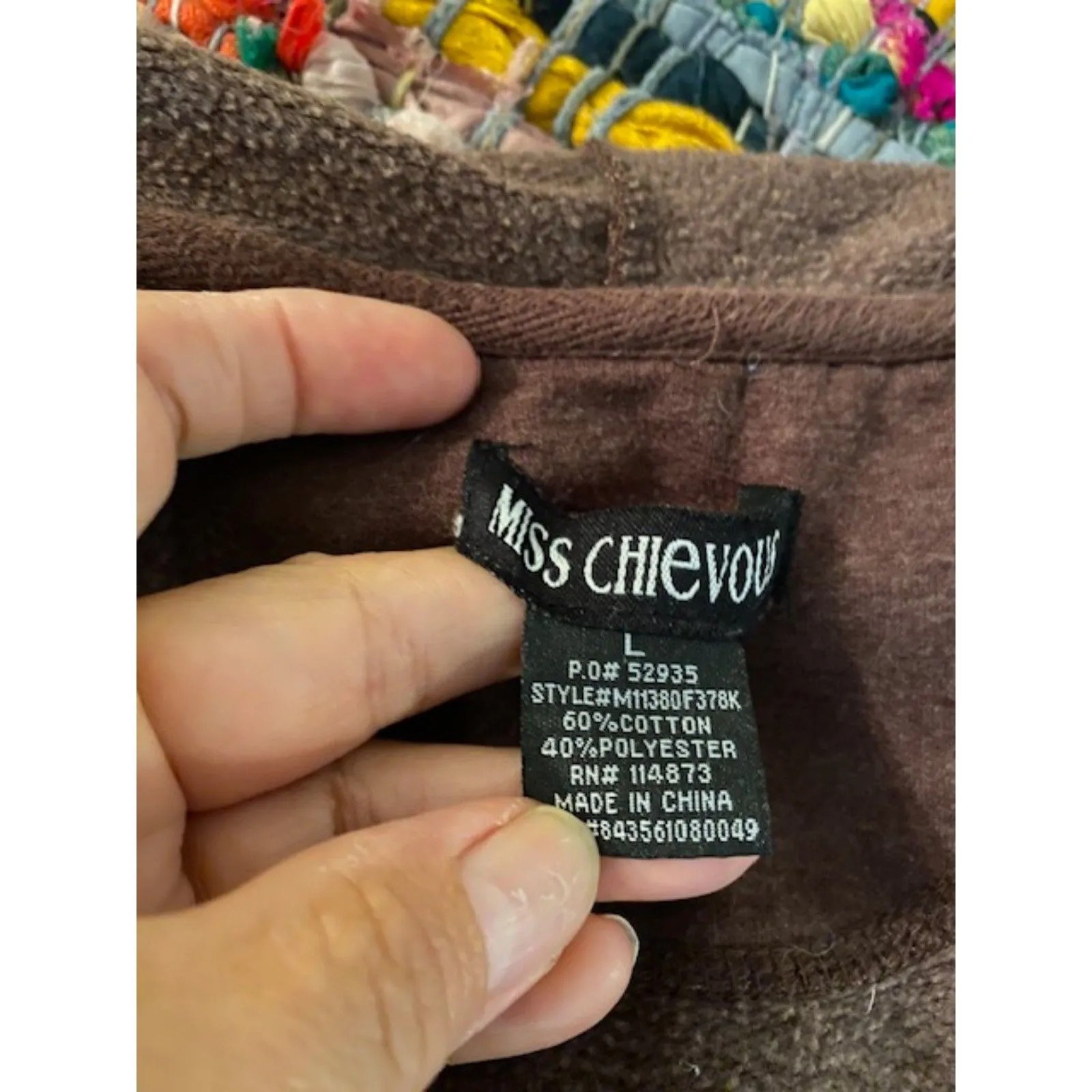 Miss Chievous Hoodie Lg Brown - Image 4