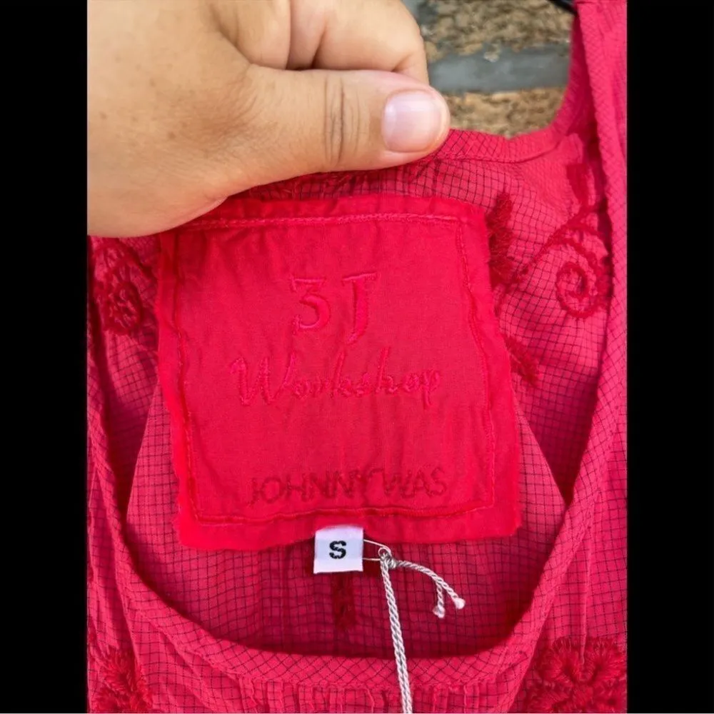 3J Workshop by Johnny Was embroidery dress small - Image 6