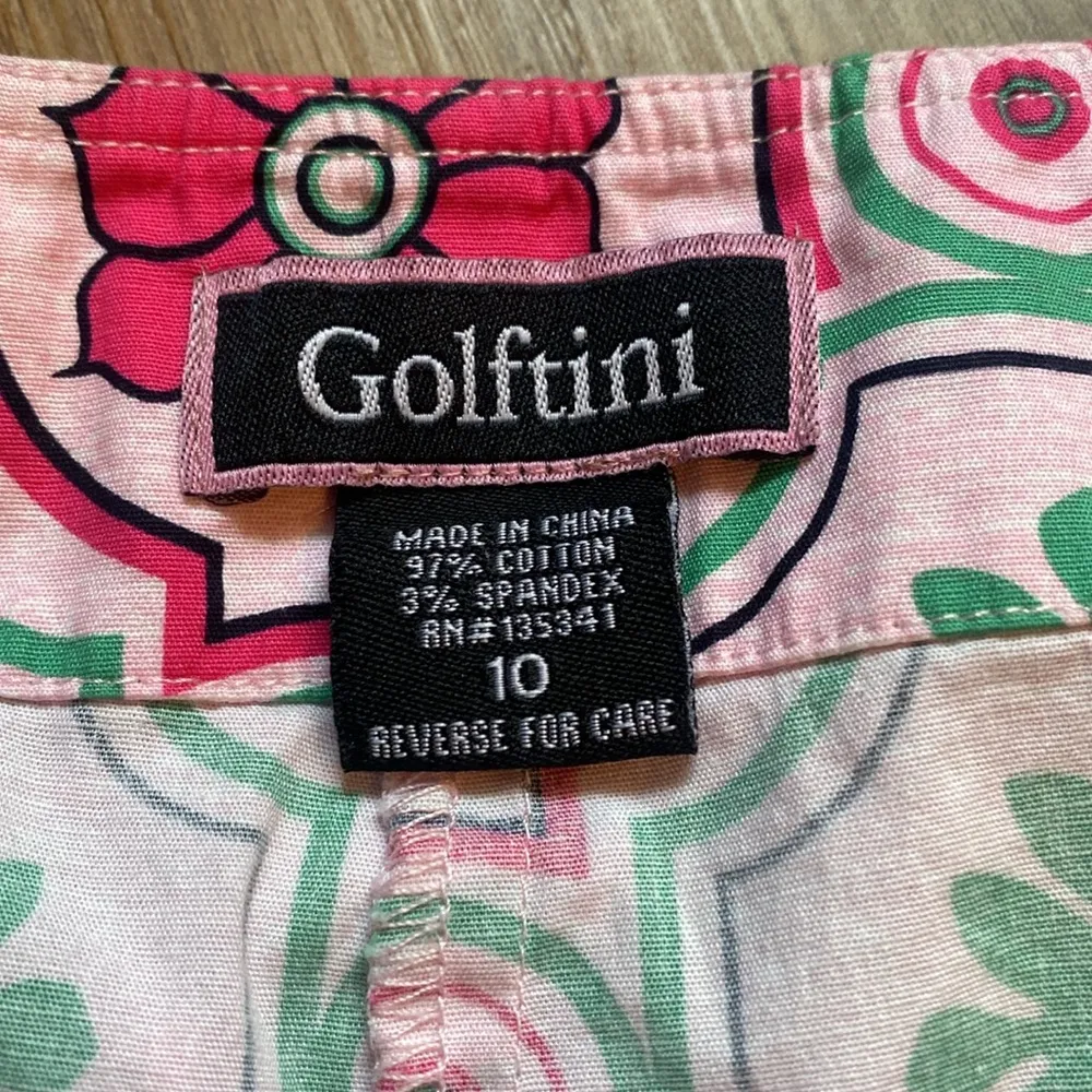 Golftini Mrs. Brightside Skort Size 10 Pink - Image 4