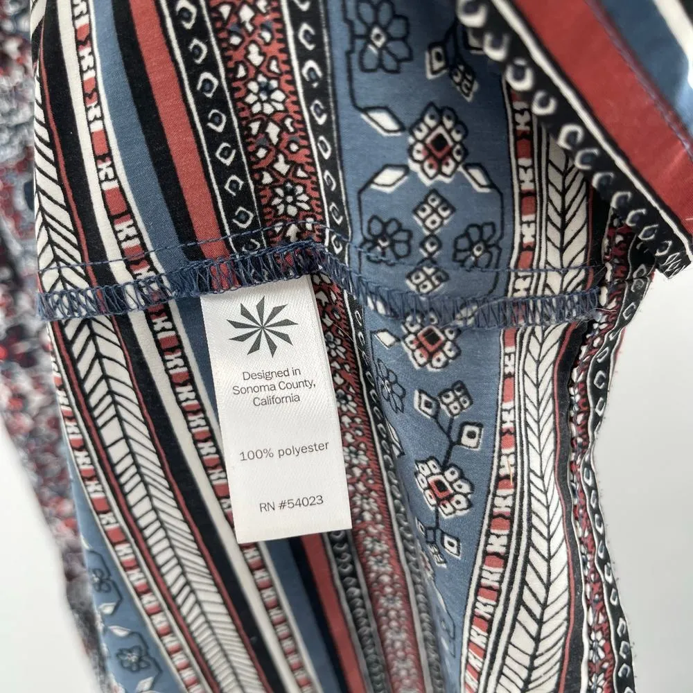 ATHLETA Maxi Dress Size Small Island Life Halter Pockets Casual Beach Travel - Image 15