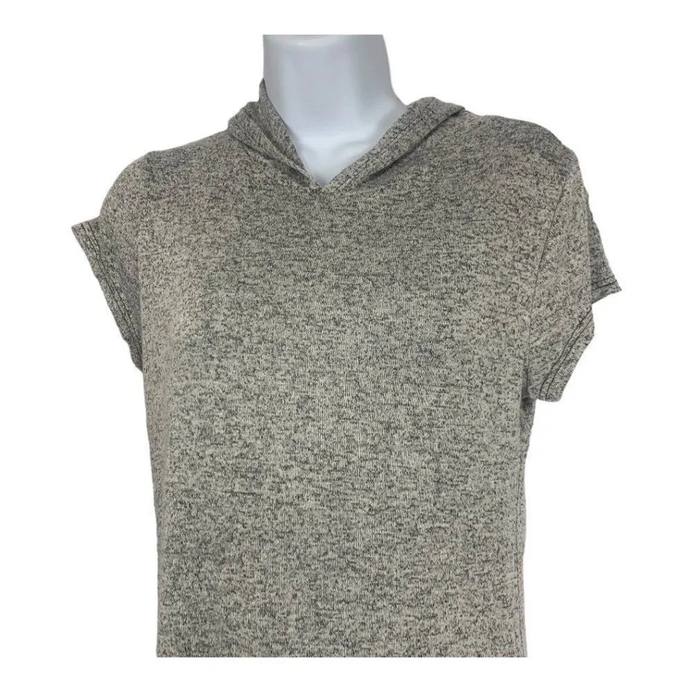 Discreet Junior Women's Hooded Short Sleeved T-Shirt Dress Size Medium - Image 3