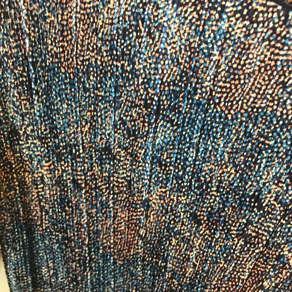 LuLaRoe Accordion Shirley Blue w/ Dots BNWT M - Image 5