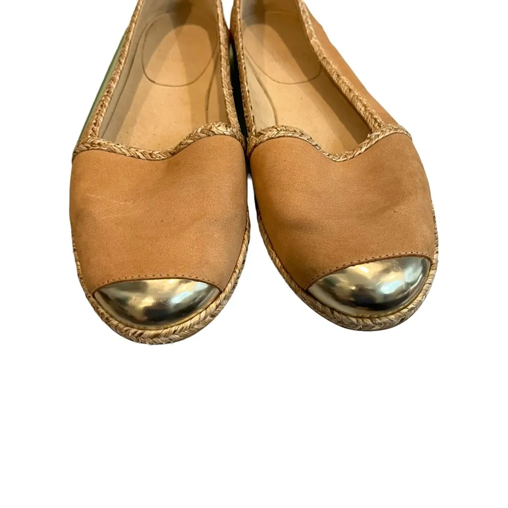 Stuart Weitzman Tripadrille Espadrille Flats, Sz 7.5 - Image 7